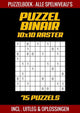 Brandless sans marque rompecabezas binario - libro de rompecabezas todos los niveles del juego - 75 rompecabezas incl. explicación y soluciones - cuadrícula 10x10