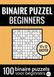 Puzzle binario Brandless sans marque facile per principianti - libro puzzle con 100 binari - n.5