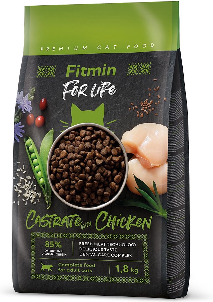 Fitmin cat for life castrate kip 1.8kg