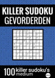 Merkloos sans marque killer sudoku - medium - nr.22 - puzzelboek met 100 puzzels voor gevorderden