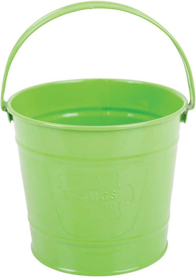 Bigjigs cubo de metal verde