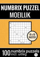 Libro di puzzle senza marchio senza marchio con 100 puzzle numbrix per studenti avanzati - n. 13 - Puzzle numbrice difficile