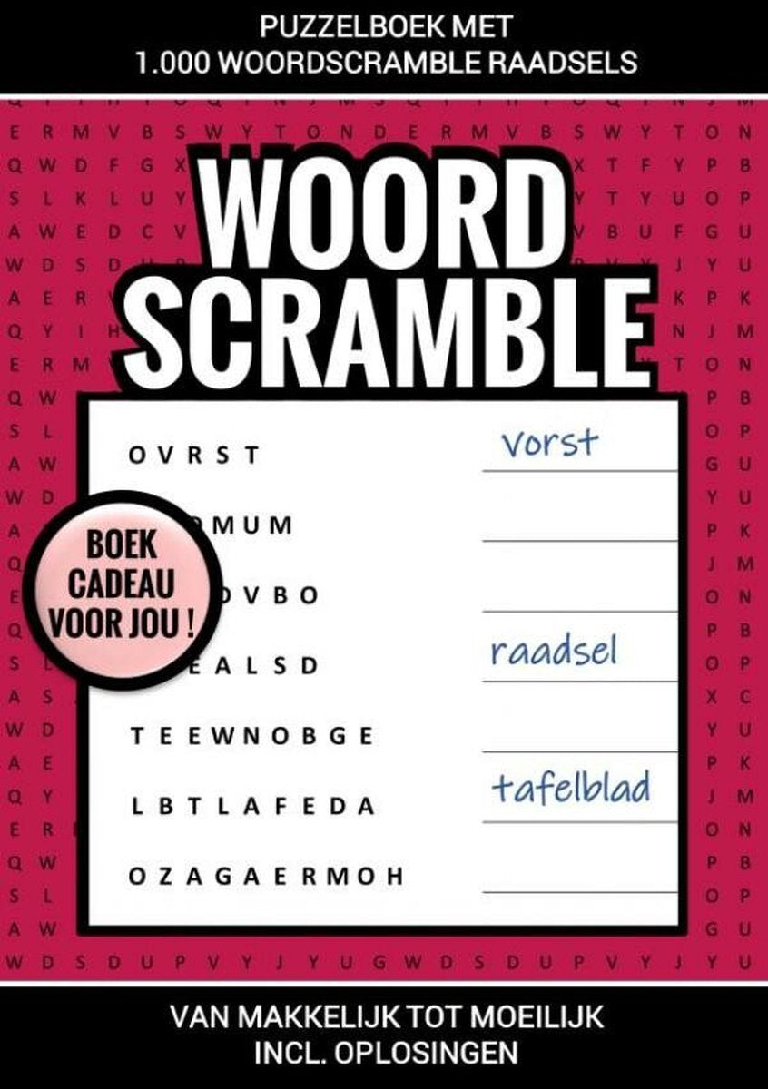 Regalo senza marchio per te! - Libro puzzle con enigmi da 1.000 parole