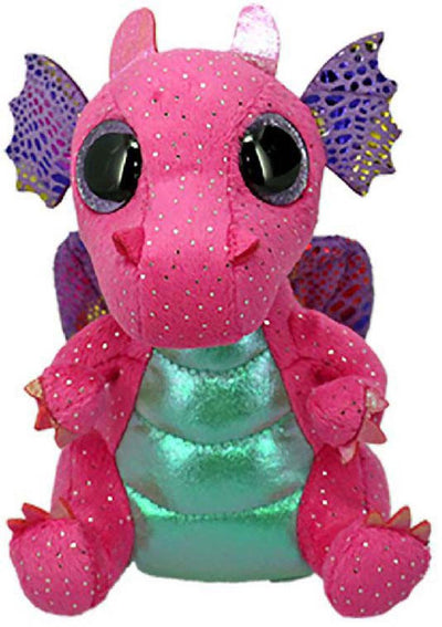 Ty Beanie Boo Spitfire Pink Dragon, 15 cm