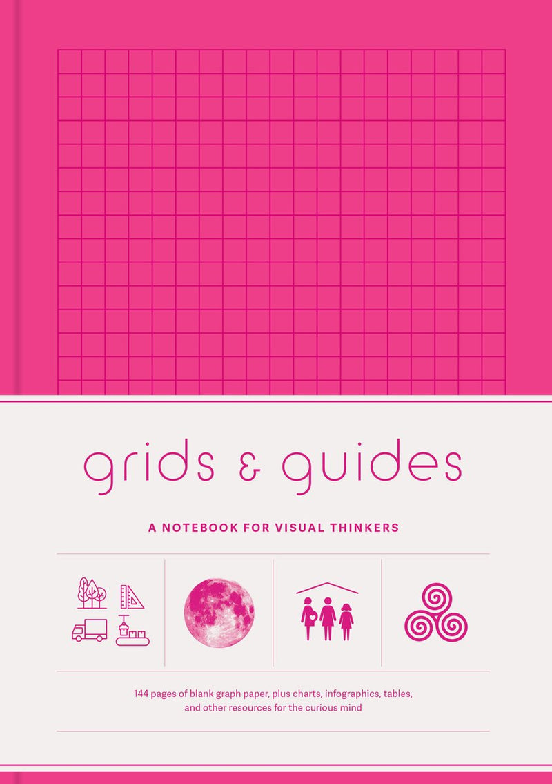 Stampa architettonica Princeton - guide alle griglie (rosa)