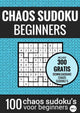 Choas sudoku sudoku facile: caos sudoku - no. 2 - Libro puzzle con 100 puzzle facili per adulti e anziani