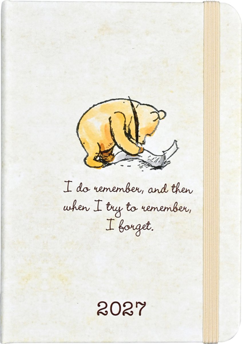 Peter pauper winnie the pooh agenda de 16 meses 2027