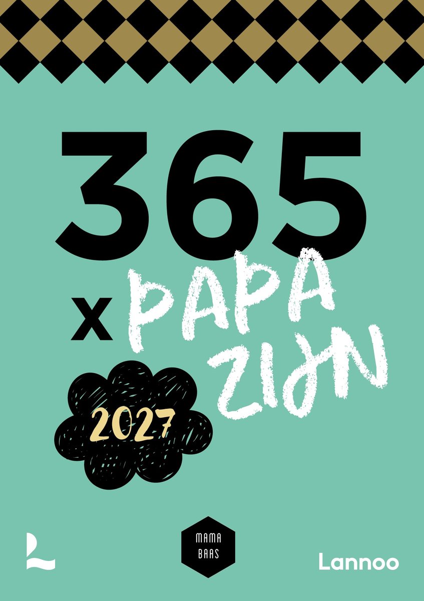 Calendario a strappo del capo della mamma 365 x il 2027 di papà