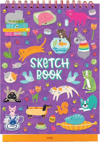 Ooly - espectáculo de bocetos - cuaderno de bocetos de pie - mascotas jugando