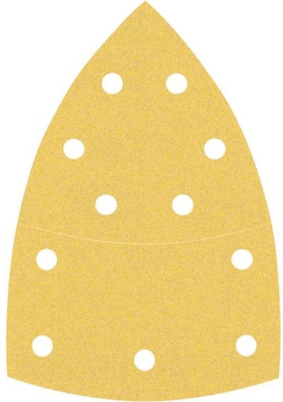 Bosch accessories 2608901649 schuurpapier voor multischuurmachine korrelgrootte (num) 120 (l x b) 93 mm x 102 mm 50 stu
