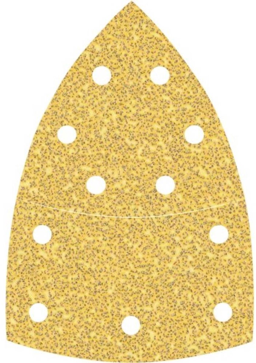 Accessori Bosch 2608901676 carta vetrata per levigatrice multiuso grana (num) 40 (l x l) 102 mm x 93 mm 10 pezzi