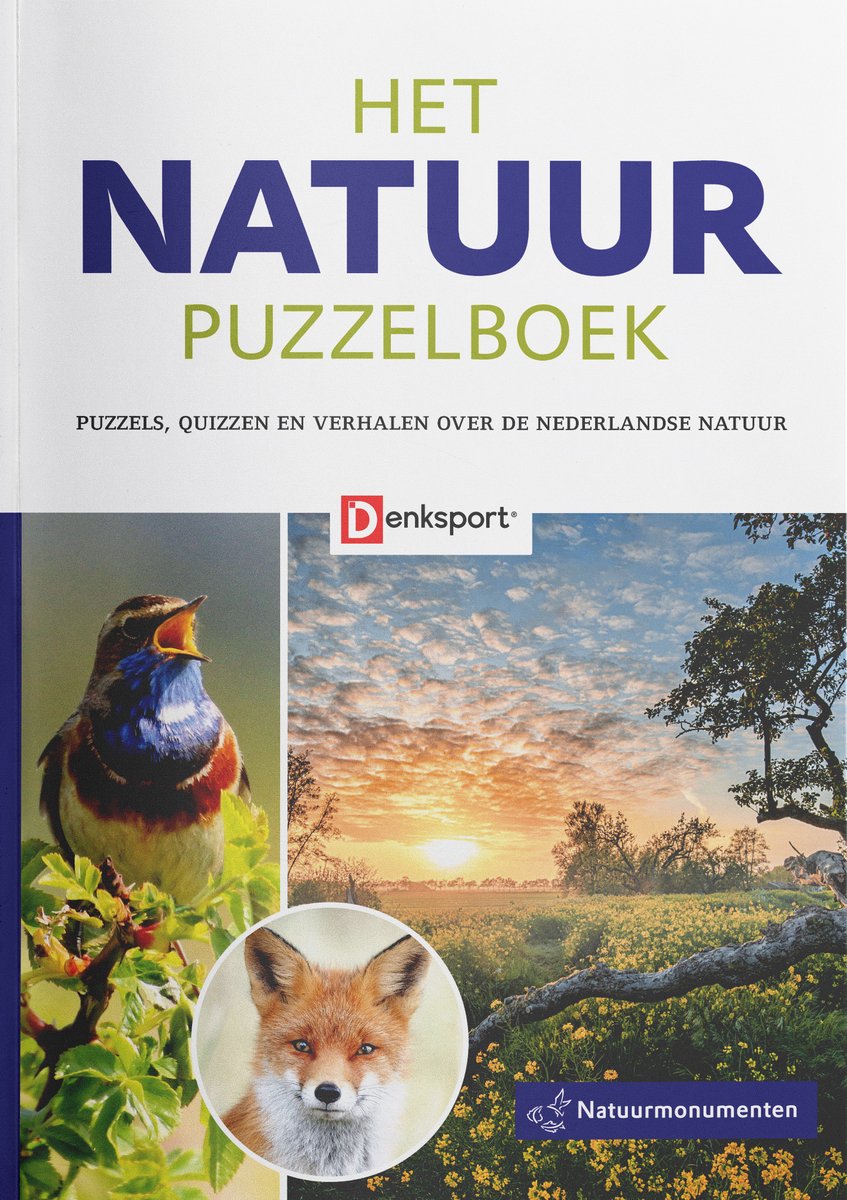 Denksport puzzelboek - het natuur puzzelboek