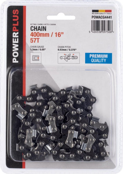 Cadena Powerplus powacg4441 - 16 - 400 mm - 57 dientes - premium