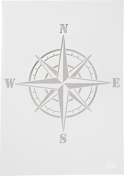 Creativ Company Flexible Template Compass A4