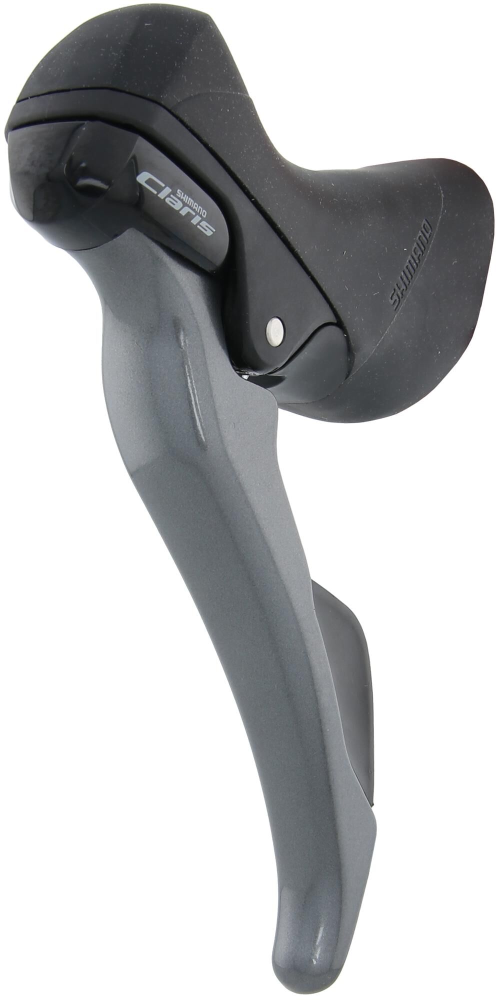 Verdeller Shimano (izquierda) con palanca de freno 2 velocidades Claris ST-R2000 Negro gris