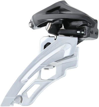 Shimano Voorkerailleur 3 x 10 velocidades Deore FC-M6000 Swing Swing High Clamp 40-42t Negro