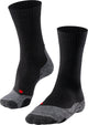 Falke tk2 anti-blaar dik wol functioneel materiaal wandelsokken dames zwart - maat 41-42