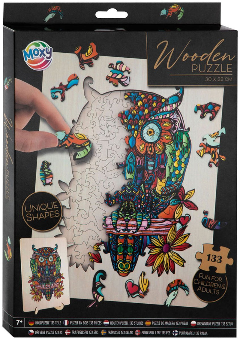 Otras marcas Moxy Wooden Puzzle Owl 133 piezas