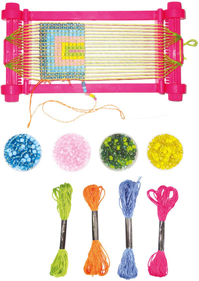 Toi-toys si profila con filato e set di perline
