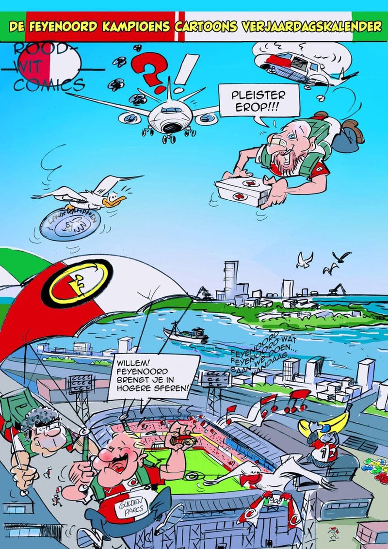 Trichis publishing b.v. de feyenoord kampioens-cartoons verjaardagskalender