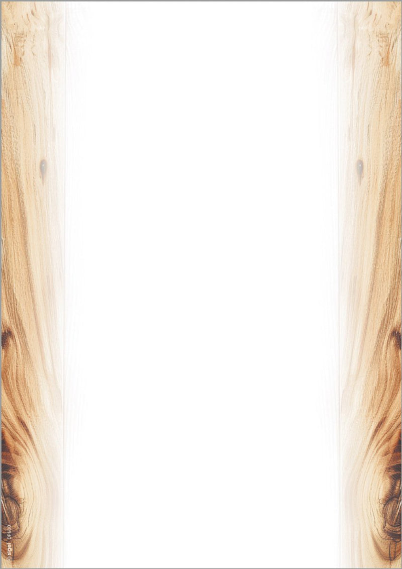 Papel de diseño sans marque sin marca sigel a4 90grs roble 2 - paquete 100 hojas
