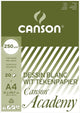 Canson tekenblok academy formaat 21 x 297 cm (a4)