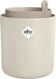 Elho bouncy basil 16 - kruiden kweken - bloempot van 100% gerecycled plastic - ø 16.5 x h 21.0 cm - linen white