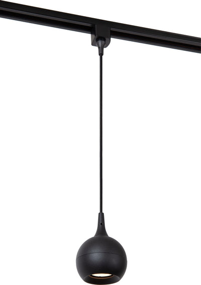 Lámpara colgante Lucide track favori - iluminación de riel con sistema de riel monofásico - 1xgu10 - negro (extensión)
