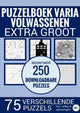 Libro puzzle Varia per anziani, ipovedenti, anziani, nonni - extra large, tipo XL XXL