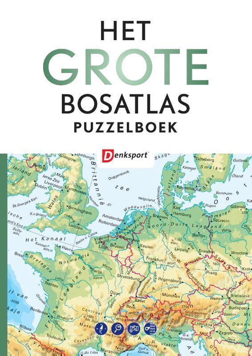 Mind sport el gran libro de rompecabezas del atlas del bosque