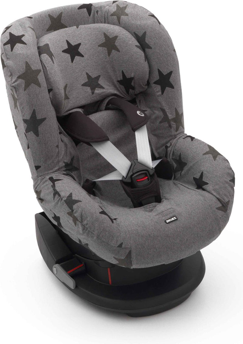 Funda de asiento dooky grupo 1 funda de asiento de coche estrella gris - funda de asiento de coche universal maxi cosi cabriofix, funda de maxi cosi pebble, funda de maxi cosi, cybex y más - funda de asiento de coche bebé universal