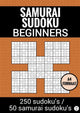 Sudoku samurai sin marca sin marca - fácil - no. 20 - libro de rompecabezas con 100 rompecabezas fáciles para adultos y ancianos