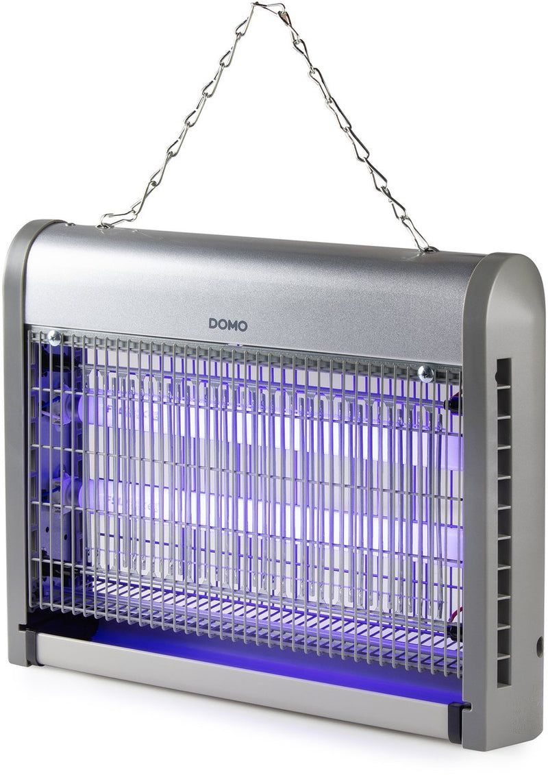 Lampada per insetti Domo KX012N - lampada antimosche per interni - lampada UV LED - 2500 V