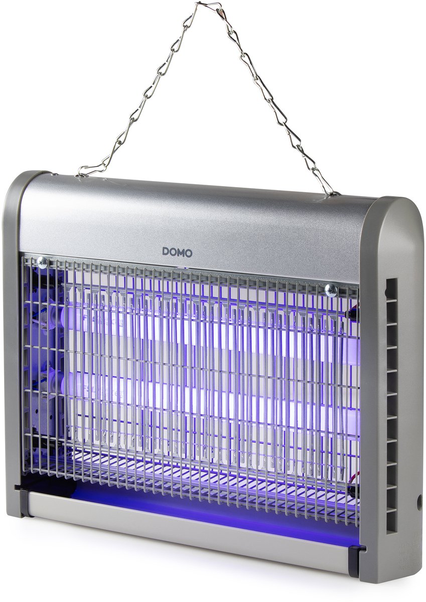 Lampada per insetti Domo KX012N - lampada antimosche per interni - lampada UV LED - 2500 V