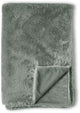 Plaid Kaat Amsterdam coccole nuvola - 130 x 170 cm - grigio verde