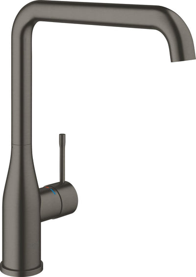 Grifo de cocina Grohe essence nuevo - caño alto giratorio - grafito duro cepillado