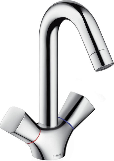 Miscelatore lavabo Hansgrohe logis e 150 - bocca girevole - cromo