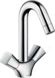 Miscelatore lavabo Hansgrohe logis e 150 - bocca girevole - cromo