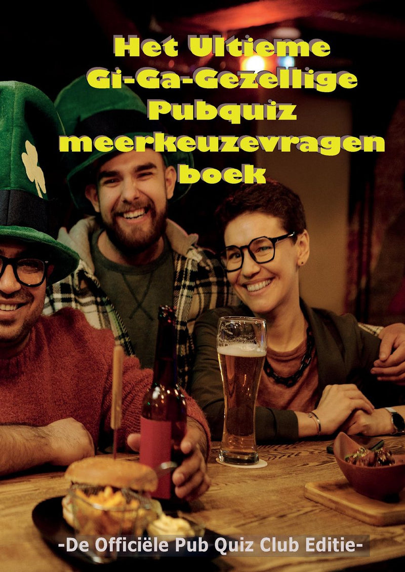 La edición oficial del pub quiz club.