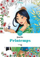 Hachette Heroes disney grand bloc disney printemps - - libro da colorare per adulti