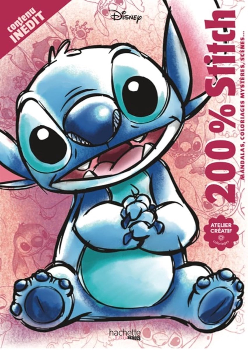 Hachette eroi disney - 200% punto - hachette - libro da colorare per adulti e bambini