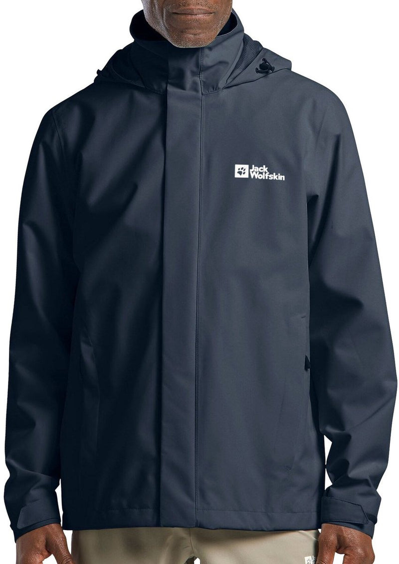 Jack wolfskin trailtime 2l jas heren - maat l