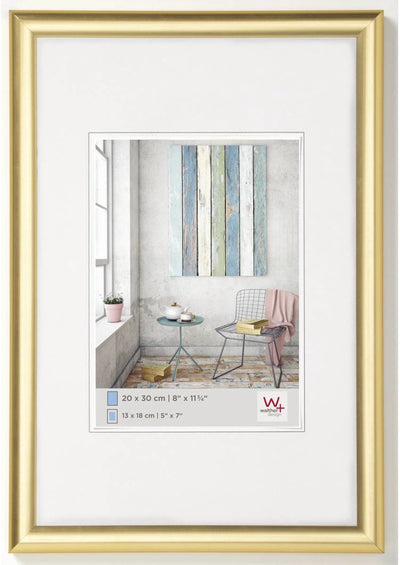 Walther trendstyle - plastic frame - photo size 20x30 cm - gold