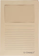 Q-connect l-map con finestra | 120 g/m² | a4 | confezione da 100 pezzi | Kraft