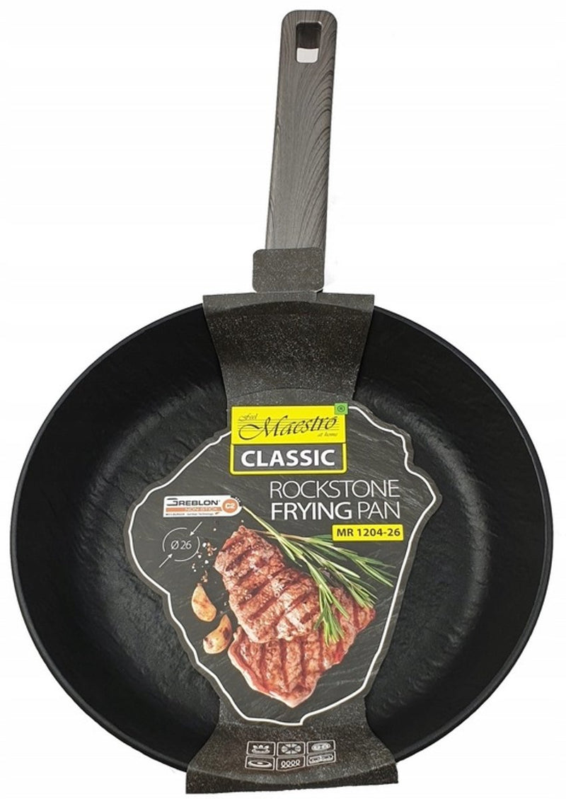 Padella Maestro pietra roccia 28 cm - greblon c2 antiaderente
