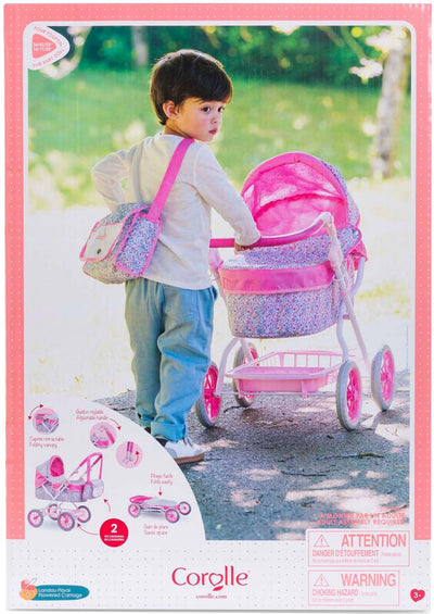 Cochecito para muñecas Corolle flores para muñeco bebé de 36-42cm