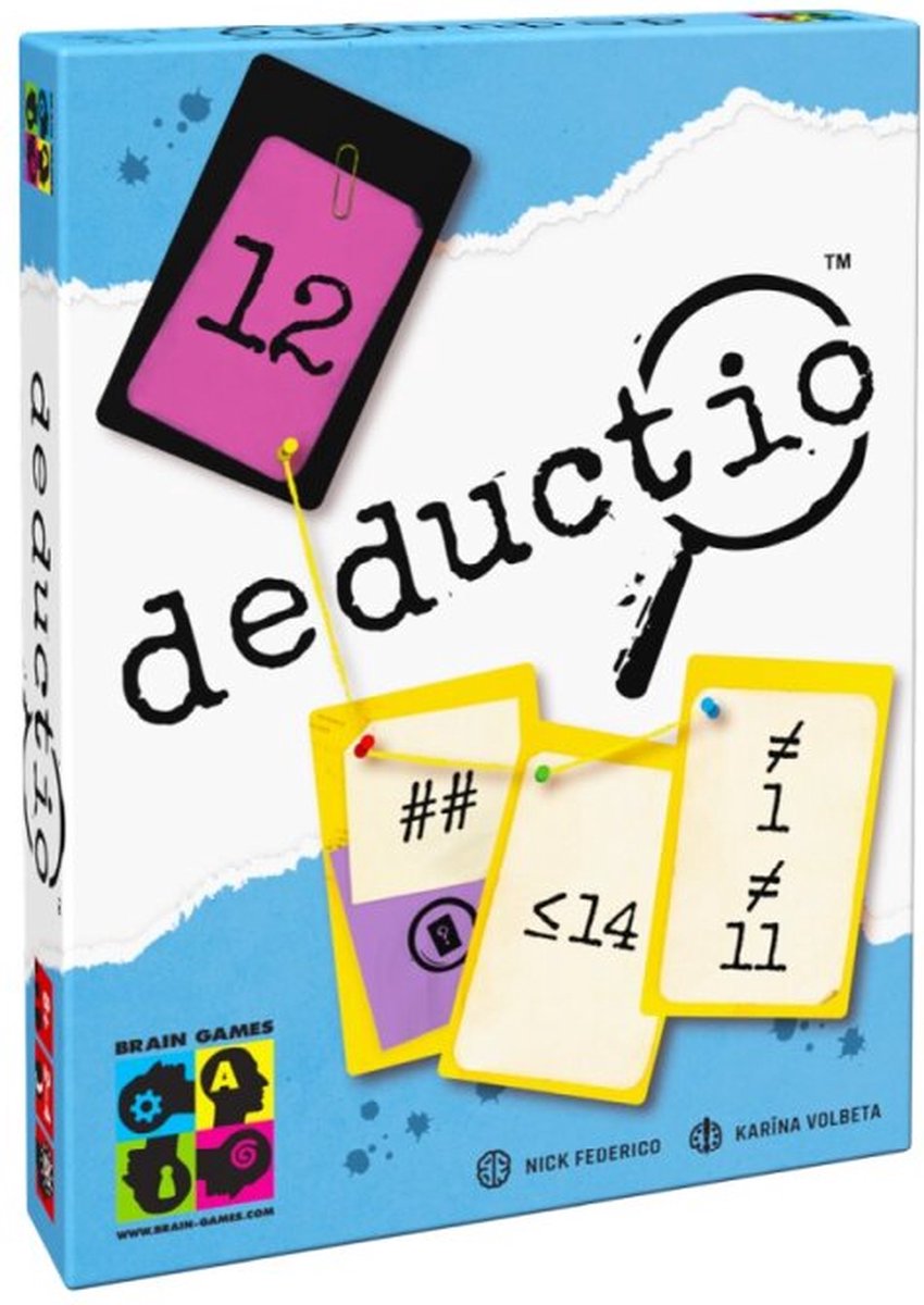 Brain games deductiespel - logisch denkspel voor kinderen en families.