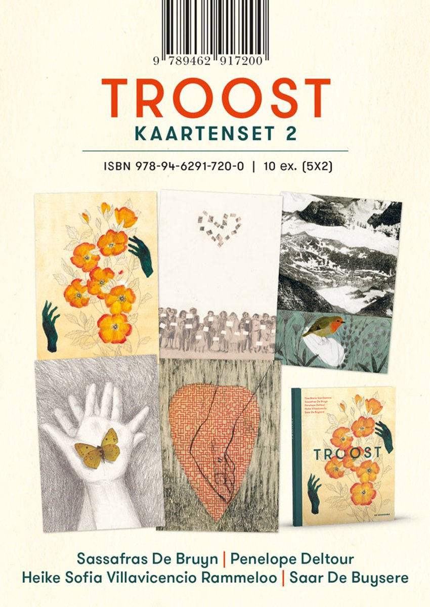 Uitgeverij de eenhoorn troost kaartenset 2