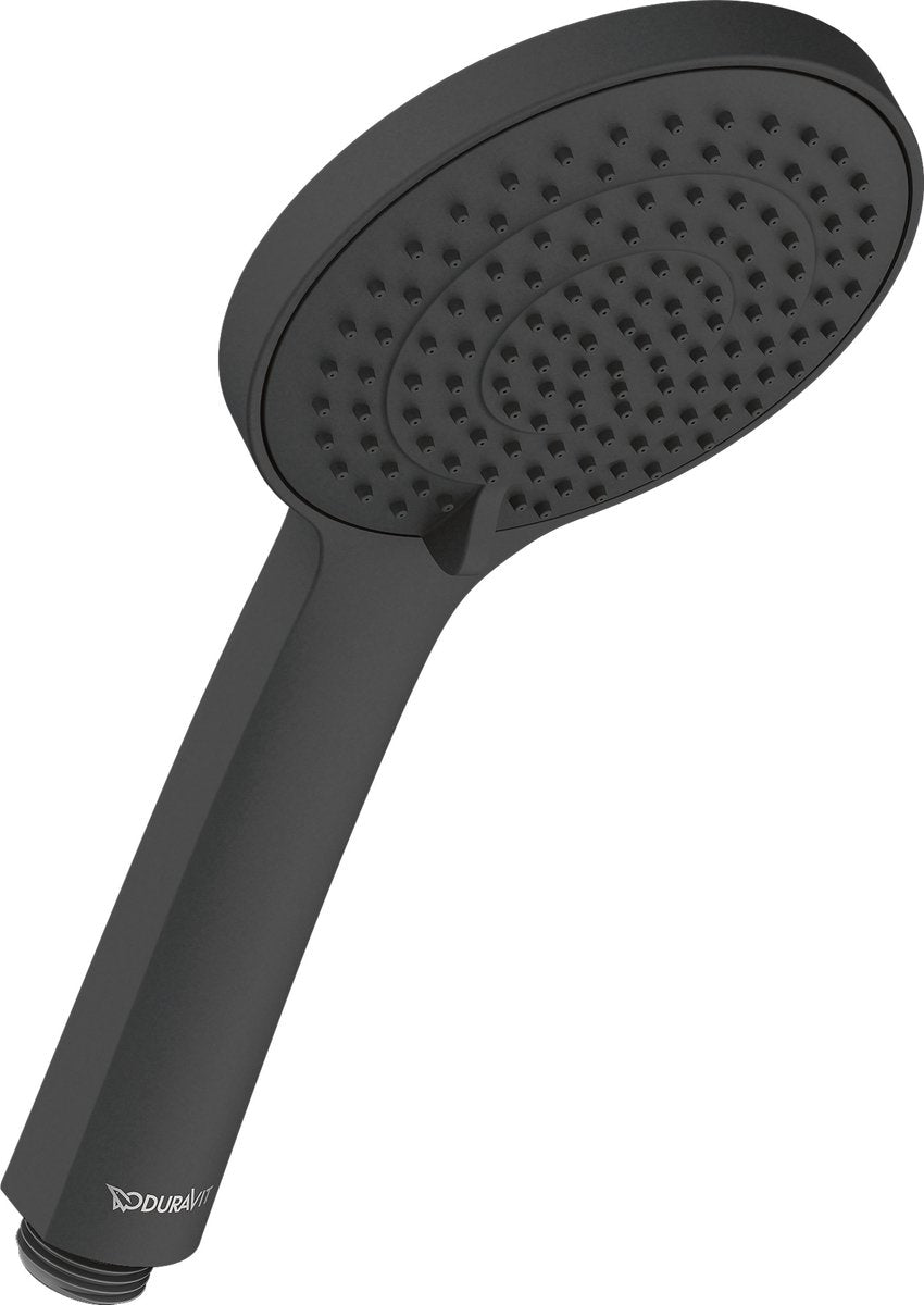 Doccetta Duravit 3 posizioni – soffione ø110 mm – easyclean – nero opaco