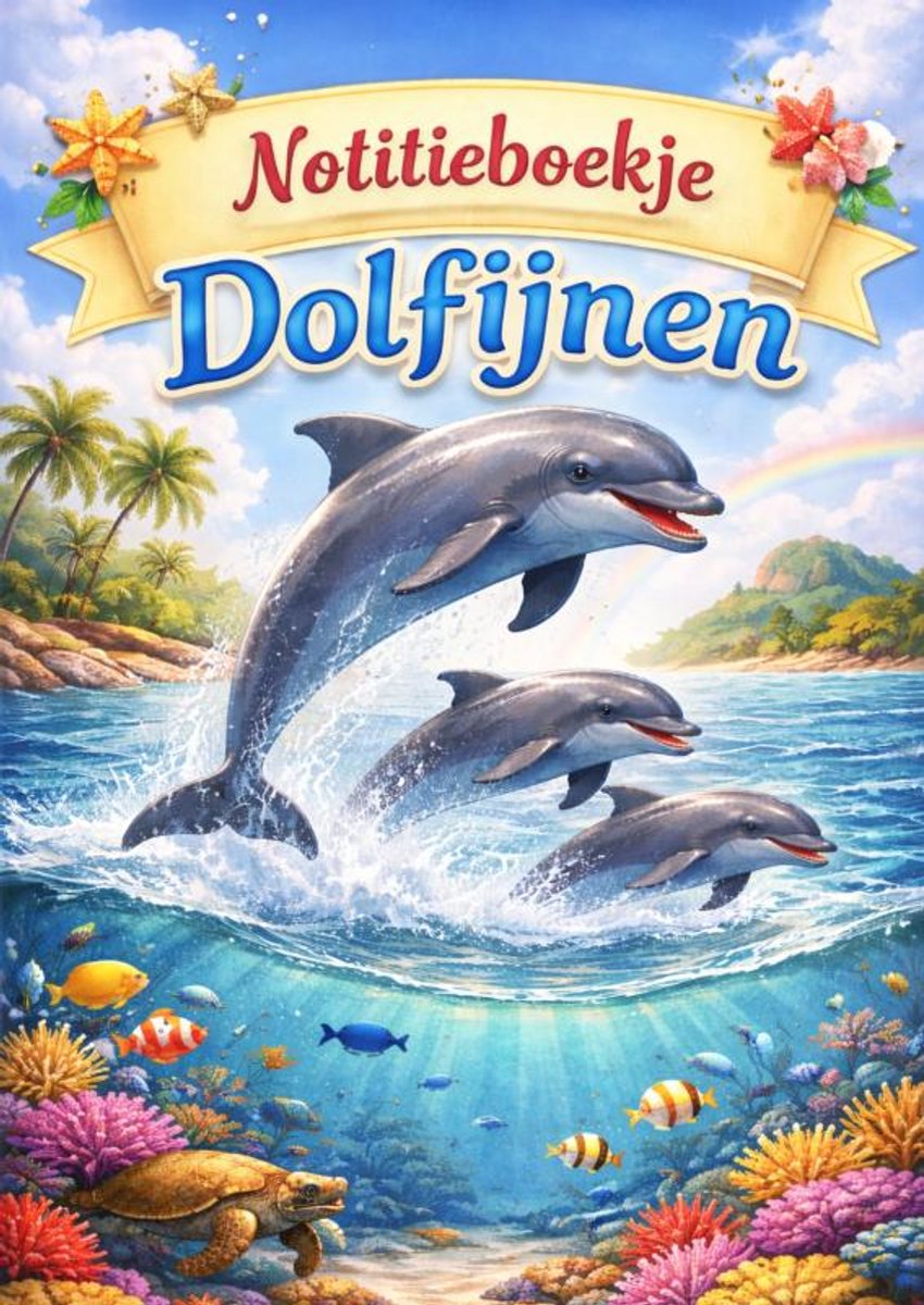 Notitieboekje, dolfijnen